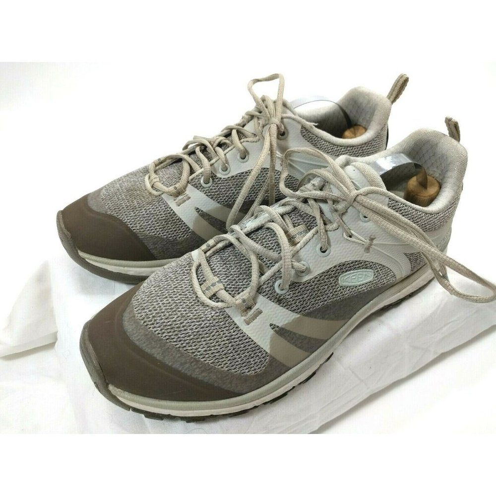 Keen Hush Knit CNX Women's Sneaker 8M Beige Cream